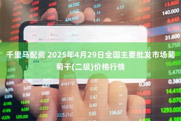 千里马配资 2025年4月29日全国主要批发市场葡萄干(二级)价格行情